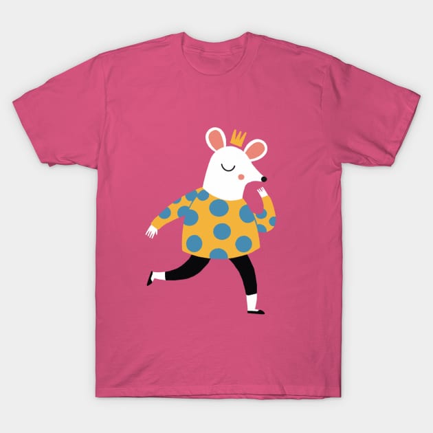 Little mouse princess T-Shirt by marcvaello